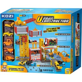  Urban Εργοτάξιο Με Δομικά Οχήματα 