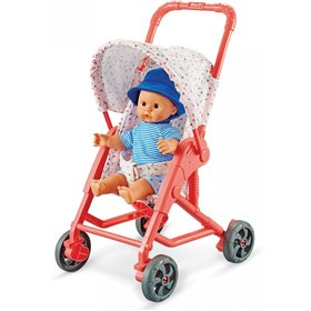  Καροτσάκι Σετ Με Κούκλα 