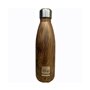 eco life Μεταλλικό Μπουκάλι Θερμός 500Ml - Wood 