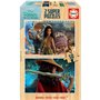 EDUCA Disney Stripe And The Last Dragon Puzzles Set Of 2 X 50 Κομμάτια Οικολογικό Φιλικό Ξύλο 