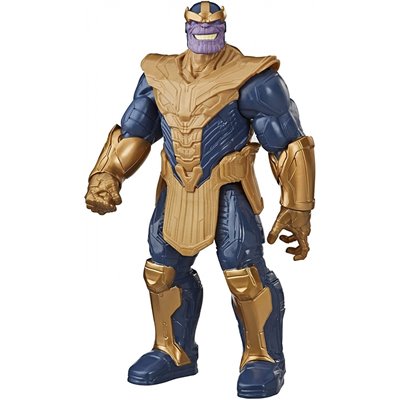Hasbro Marvel Avengers Titan Hero Series Blast Gear Deluxe Thanos Action Figure, 30-Cm 