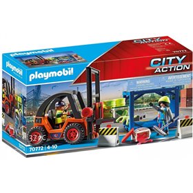 Playmobil City Action Κλαρκ Εμπορευμάτων 