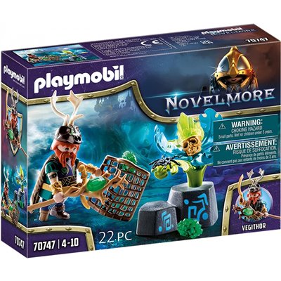 Playmobil Novelmore Knights Violet Vale - Plant Magician Μάγος Των Φυτών 