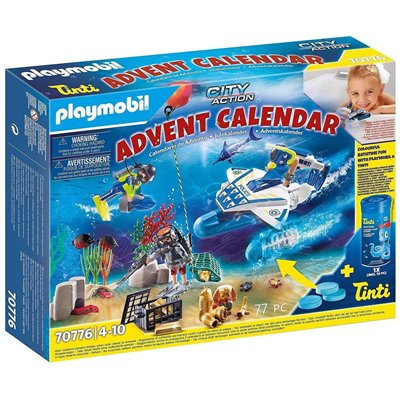 Playmobil City Action Advent Calendar Xmas Ημερολόγιο Με Αστυνόμους 