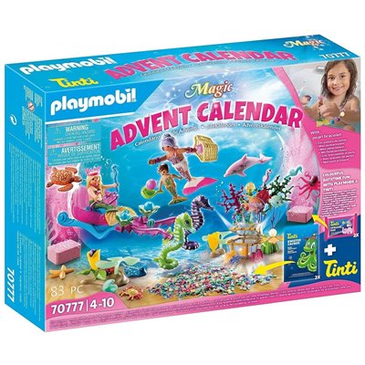 Playmobil Magic Magical Mermaids Advent Ημερολόγιο Με Γοργόνες 