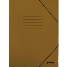 A&ampG PAPER Ντοσιέ Prespan 25X35 Απλό Καφέ 