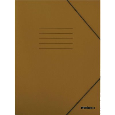 A&ampG PAPER Ντοσιέ Prespan 25X35 Απλό Καφέ 