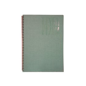 A&ampG PAPER Τετράδιο Σπιράλ Α4 2 Θέματα 60 Φύλλα Linen - 5 Χρώματα 