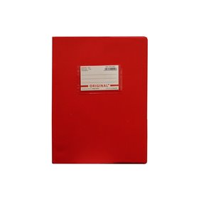 A&ampG PAPER Τετράδιο Εξηγήσεων Original 50 Φύλλα Ριγέ Κόκκινο 