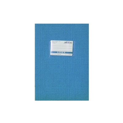 A&ampG PAPER Τετράδιο Καρφίτσα Β5 (17Χ24) Linen Ριγε 50 Φύλλα Ανοικτό Μπλε 