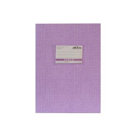 A&ampG PAPER Τετράδιο Καρφίτσα Β5 (17Χ24) Linen Ριγε 50 Φύλλα Λιλα 