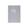 A&ampG PAPER Τετράδιο Καρφίτσα Β5 (17Χ24) Linen Ριγέ 50 Φύλλα Γκρι - Γαλάζιο 