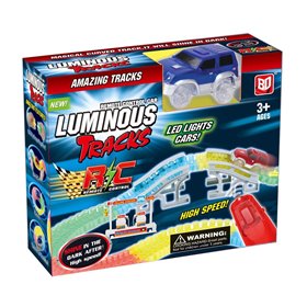  R/C Luminous Tracks Αυτοκινητόδρομος Με Φώτα 