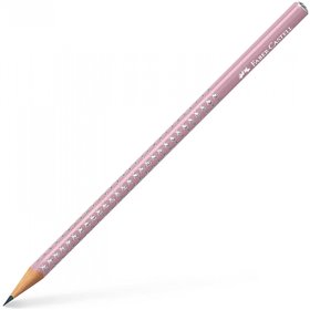 Faber-Castell Sparkle Pearl Μολύβι B - Ροζ Παστέλ 