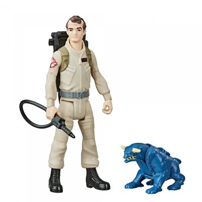 Hasbro Ghostbusters Fright Features Peter Venkman Figure With Interactive Terror Dog Figure And Accessory 