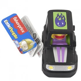 Mattel Συρόμενα Οχήματα Little People Little Purple Wheelies - Αυτοκινητάκια 