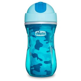 Chicco Sport Cup Κύπελλο 265Ml Με Καλαμάκι Μπλε Παραλλαγή 14M+  Chicco Sport Cup Κύπελλο 265Ml Με Καλαμάκι Μπλε Παραλλαγή 14M+