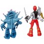 Hasbro Power Rangers Battle Attacker Monster Red Vs Doomsnake Dino Fury Battle Attackers 