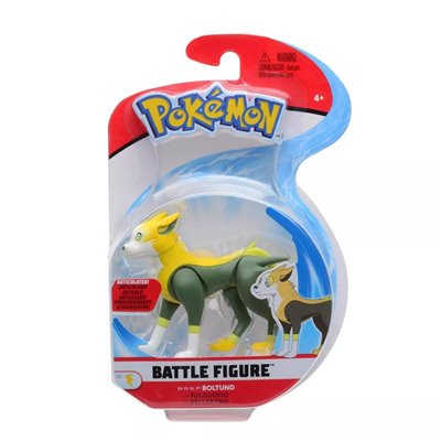 Jazwares Pokemon Battle Figure Pack Bolthund 