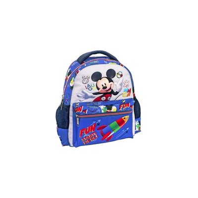 Diakakis imports Τσάντα Νηπίου Mickey Fun Starts Here 27X10x31 Εκ. 