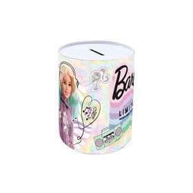 Diakakis imports Κουμπαράς Μεταλλικός Barbie 10Χ15  Diakakis imports Κουμπαράς Μεταλλικός Barbie 10Χ15