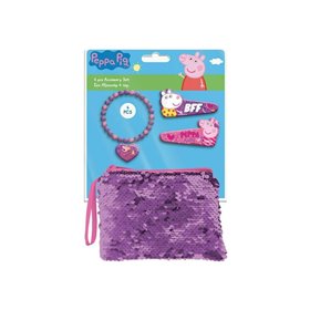Diakakis imports Αξεσουάρ Με Πορτοφολάκι Σετ 4 Τεμαχίων Peppa Pig  Diakakis imports Αξεσουάρ Με Πορτοφολάκι Σετ 4 Τεμαχίων Peppa Pig