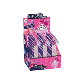 MUST Μολύβι Με Γόμα Must Butterfly - Magic Rainbow 2 Σχέδια 