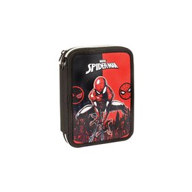 GIM Spiderman Comic Κασετίνα Διπλή 2021 