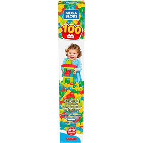 Fisher-Price Mega Bloks - First Builders Πύργος Με Τουβλάκια (100Τμχ) 