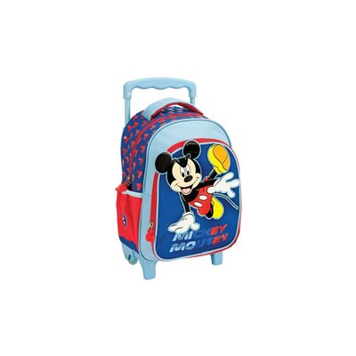 GIM Mickey Team Σακίδιο Νηπιαγωγείου Trolley 