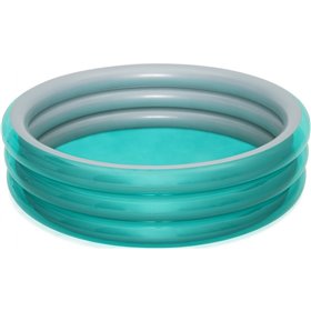 Bestway Φουσκώτη Πισίνα Big Metallic 3-Ring 2.01Cm 