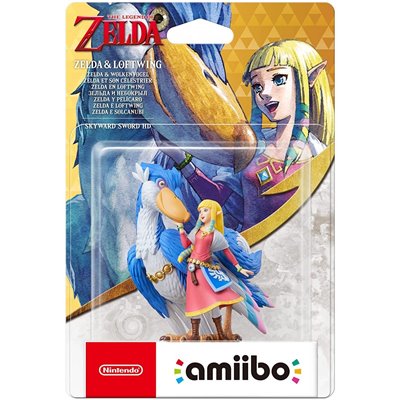 Nintendo Amiibo Zelda And Loftwing - Legend Of The Skyward Sword 