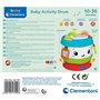 baby Clementoni Baby Βρεφικό Μουσικό Τύμπανο Με Δραστηριότητες Για 10-36 Μηνών 