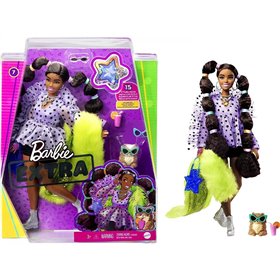 Mattel Barbie Extra Doll With Pigtails And Bobble Hair Ties 