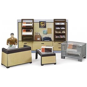 bruder Bworld Ups Parcel Shop Κατάστημα Με Υπάλληλο  bruder Bworld Ups Parcel Shop Κατάστημα Με Υπάλληλο