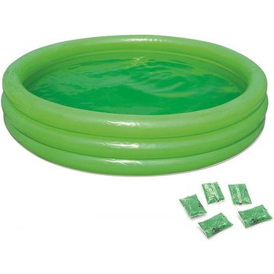 Bestway Swim N Play Παιδική Πισίνα Με Σκόνη Λουτρού Slime, 152Χ30εκ, Πράσινο 