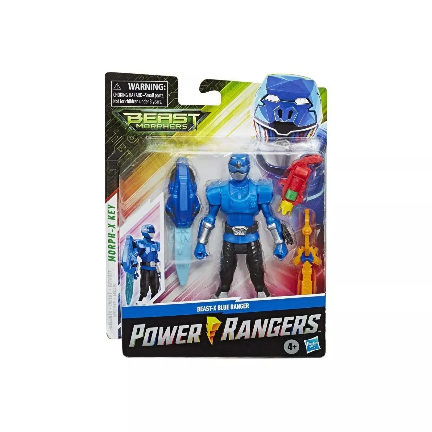 Hasbro Power Rangers Beast Morphers Blue Ranger Beast X Mode 