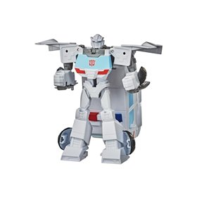 Hasbro Transformers Bumblebee Cyberverse Adventures Action Attackers 1-Step Changer Autobot Ratchet Action Figure  Hasbro Transformers Bumblebee Cyberverse Adventures Action Attackers 1-Step Changer Autobot Ratchet Action Figure