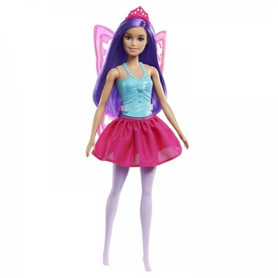 Mattel Barbie Dreamtopia Νεράιδα Μπαλαρίνα Μωβ Μαλλιά 