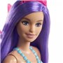 Mattel Barbie Dreamtopia Νεράιδα Μπαλαρίνα Μωβ Μαλλιά 