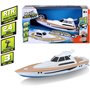 Maisto Tech Speed Boat Super Yacht(Usb Ver.) 2.4Ghz (Incl.Chargeable Li-Ion Batteries) 34 Cm, Λευκό 