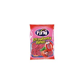 Fini Δαχτυλίδια Φράουλα 100Γρ 
