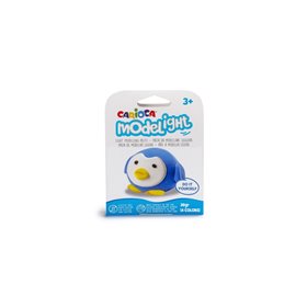 CARIOCA Πλαστοζυμαράκια Modelight 30Gr Pingu Πιγκουΐνος  CARIOCA Πλαστοζυμαράκια Modelight 30Gr Pingu Πιγκουΐνος