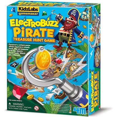 4M Kidzlabs Gamemaker Πειρατής Electrobuzz Κυνήγι Θησαυρού 