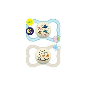 MAM Πιπίλα Supreme Night Σιλικόνης 16+ Μηνών  MAM Πιπίλα Supreme Night Σιλικόνης 16+ Μηνών