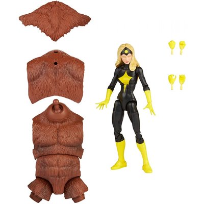 Hasbro Marvel Legends Series6-Ιντσών Darkstar Περιλαμβάνει 2 Αξεσουάρ 