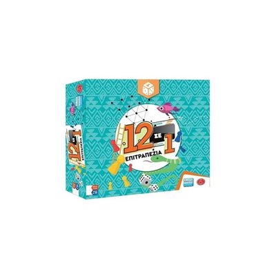 Argy Toys 12 Σε 1 Επιτραπέζια Deluxe 