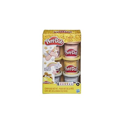 Hasbro Play Doh Metallics Compound Collection 