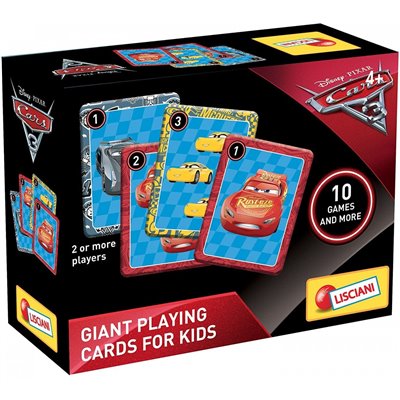 Lisciani Cars 3 Giant Cards 