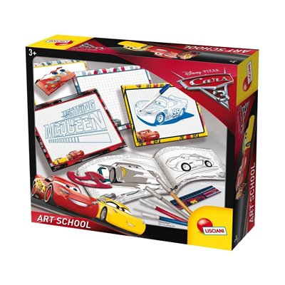 Lisciani Cars 3 Art School, Multi Colour, One Size 